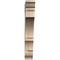 Ekena Millwork Balboa Traditional Smooth Bracket, Douglas Fir, 3 1/2"W x 24"D x 24"H BKT04X24X24BOA01SDF - alternate 4